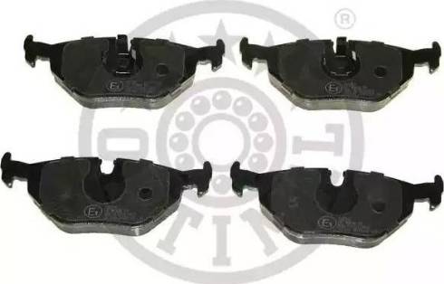 Optimal 10268 - Brake Pad Set, disc brake www.autospares.lv