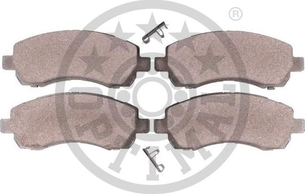 Optimal 10200 - Brake Pad Set, disc brake www.autospares.lv