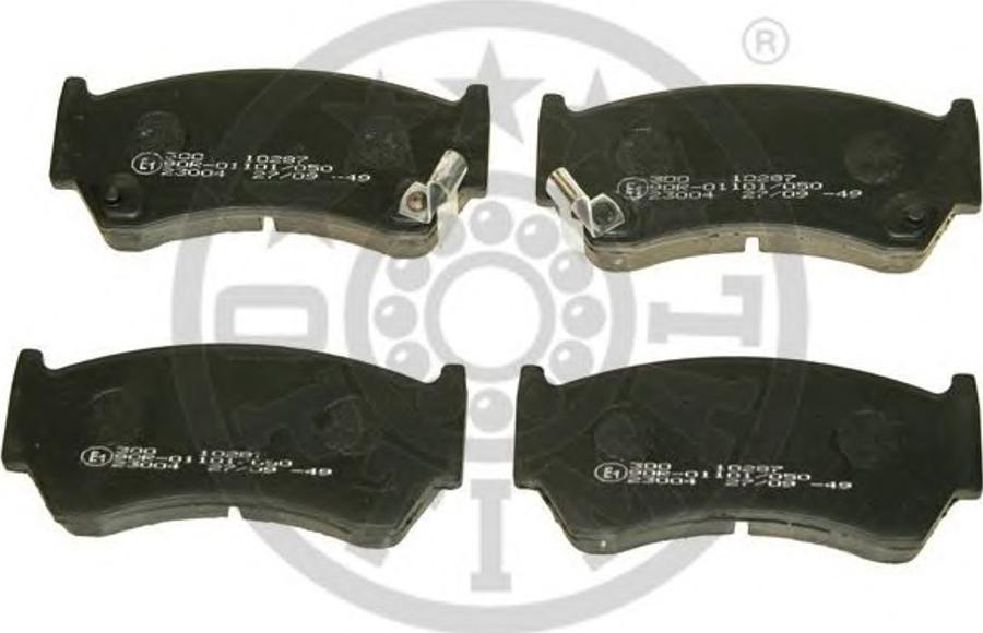 Optimal 10287 - Bremžu uzliku kompl., Disku bremzes www.autospares.lv