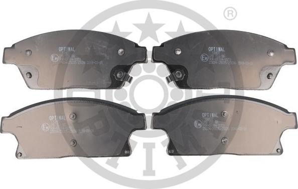 Optimal 12407 - Brake Pad Set, disc brake www.autospares.lv