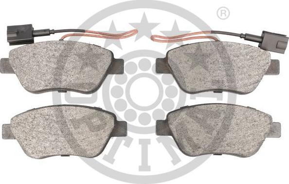 Optimal 12557 - Brake Pad Set, disc brake www.autospares.lv