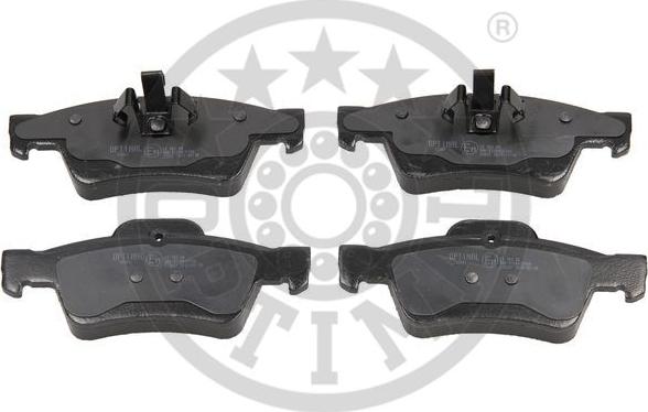 Optimal 12501 - Bremžu uzliku kompl., Disku bremzes www.autospares.lv