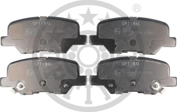 Optimal 12675 - Bremžu uzliku kompl., Disku bremzes www.autospares.lv