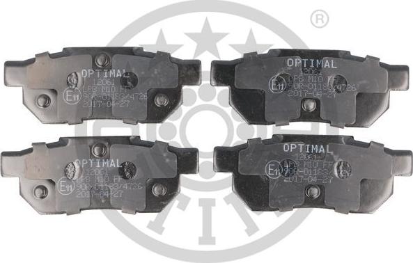 Optimal 12061 - Bremžu uzliku kompl., Disku bremzes www.autospares.lv