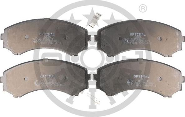 Optimal 12086 - Brake Pad Set, disc brake www.autospares.lv