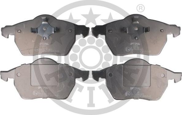 Optimal 12074 - Brake Pad Set, disc brake www.autospares.lv