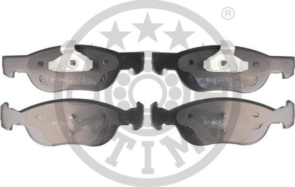 Optimal 12180 - Brake Pad Set, disc brake www.autospares.lv