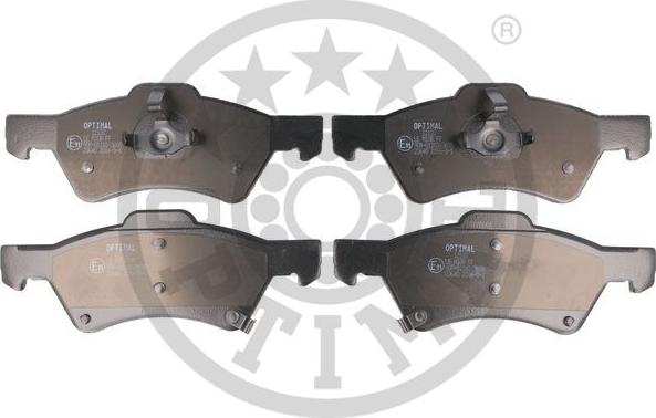 Optimal 12137 - Brake Pad Set, disc brake www.autospares.lv