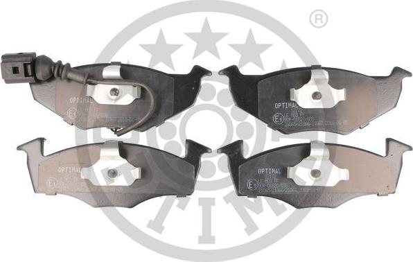 Optimal 12172 - Brake Pad Set, disc brake www.autospares.lv