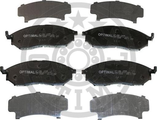 Optimal 12345 - Bremžu uzliku kompl., Disku bremzes www.autospares.lv