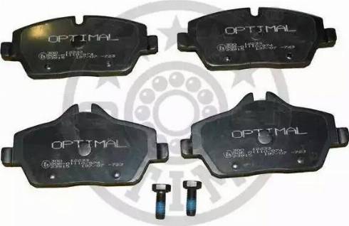 Optimal 12233 - Bremžu uzliku kompl., Disku bremzes www.autospares.lv