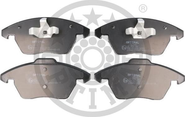 Optimal 12220 - Brake Pad Set, disc brake www.autospares.lv