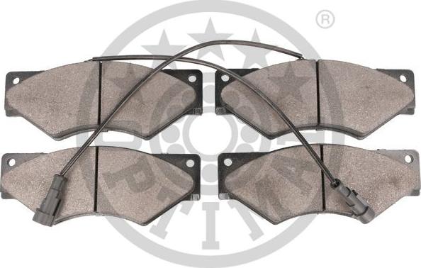 Optimal 12221 - Brake Pad Set, disc brake www.autospares.lv