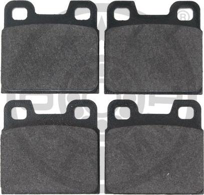 Optimal 2197 - Brake Pad Set, disc brake www.autospares.lv