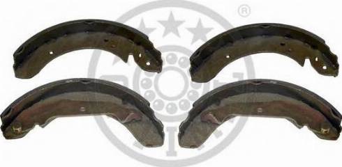 Optimal BB-0540 - Brake Shoe Set www.autospares.lv