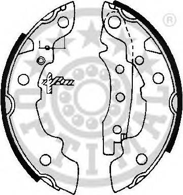 Optimal BB-0380 - Bremžu loku komplekts www.autospares.lv