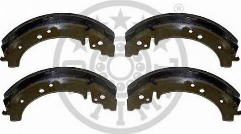 Optimal BB-0260 - Brake Shoe Set www.autospares.lv