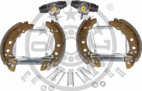 Optimal BK-4999 - Brake Shoe Set www.autospares.lv