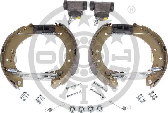 Optimal BK-5413 - Bremžu loku komplekts www.autospares.lv