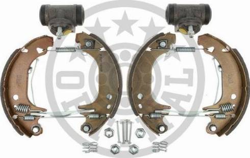 Optimal BK-5013 - Brake Shoe Set www.autospares.lv