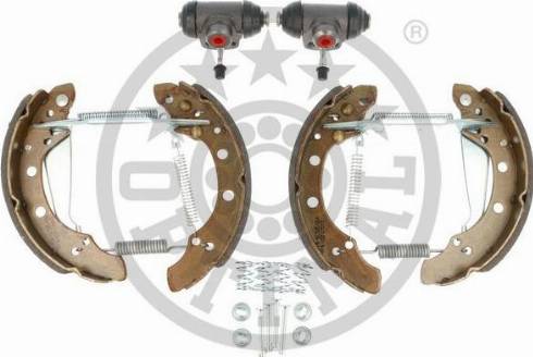 Optimal BK-5169 - Brake Shoe Set www.autospares.lv