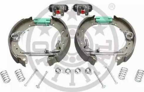 Optimal BK-5177 - Brake Shoe Set www.autospares.lv