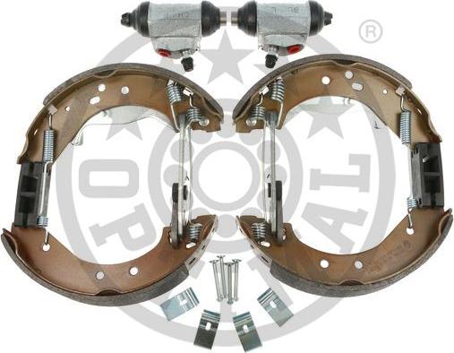 Optimal BK-5291 - Комплект тормозных колодок, барабанные www.autospares.lv