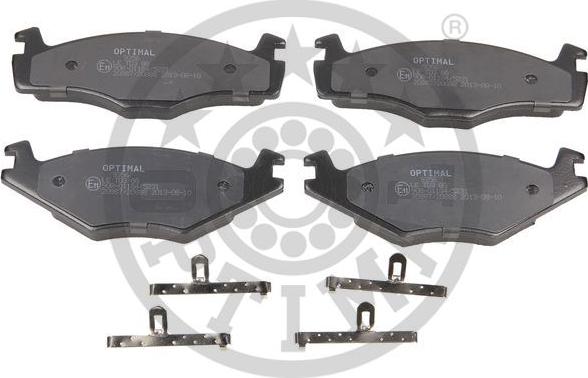 Optimal BP-09356 - Brake Pad Set, disc brake www.autospares.lv