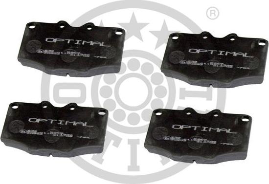 Optimal BP-09268 - Brake Pad Set, disc brake www.autospares.lv