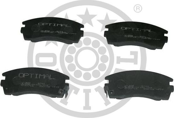 Optimal BP-09724 - Brake Pad Set, disc brake www.autospares.lv