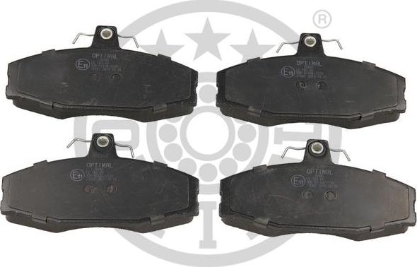 Optimal BP-10143 - Bremžu uzliku kompl., Disku bremzes www.autospares.lv