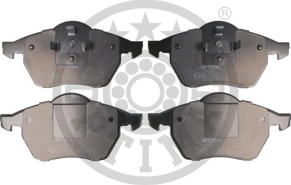 Optimal BP-10129 - Brake Pad Set, disc brake www.autospares.lv