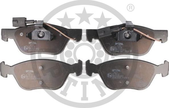 Optimal BP-10318 - Brake Pad Set, disc brake www.autospares.lv