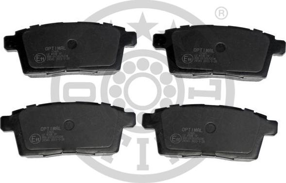 Optimal BP-12485 - Brake Pad Set, disc brake www.autospares.lv