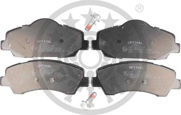 Optimal BP-12634 - Bremžu uzliku kompl., Disku bremzes www.autospares.lv