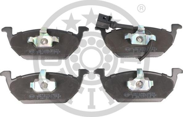 Optimal BP-12079 - Brake Pad Set, disc brake www.autospares.lv