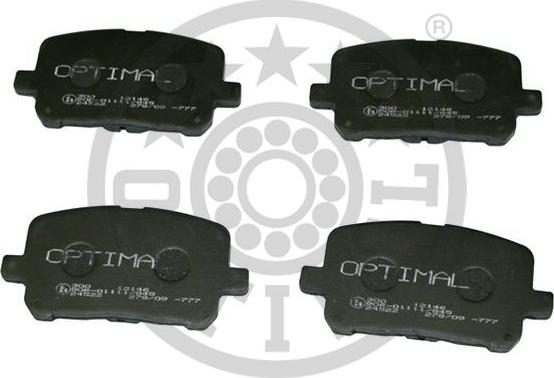 Optimal BP-12146 - Brake Pad Set, disc brake www.autospares.lv