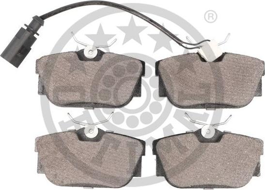 Optimal BP-12189 - Brake Pad Set, disc brake www.autospares.lv