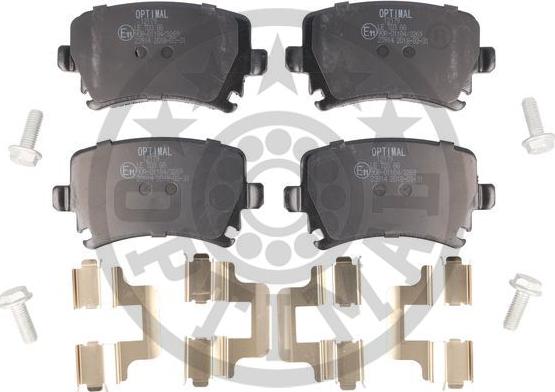 Optimal BP-12179 - Brake Pad Set, disc brake www.autospares.lv