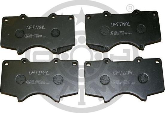 Optimal BP-12305 - Brake Pad Set, disc brake www.autospares.lv