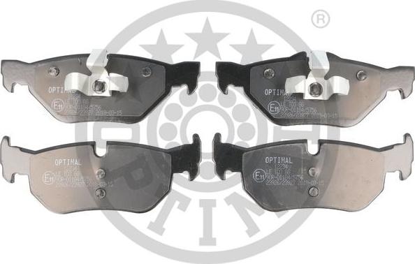 Optimal BP-12234 - Brake Pad Set, disc brake www.autospares.lv