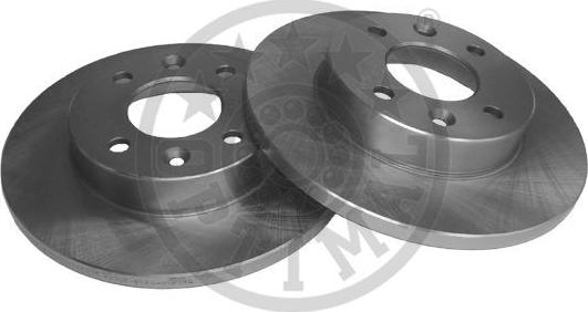 Optimal BS-0670 - Тормозной диск www.autospares.lv