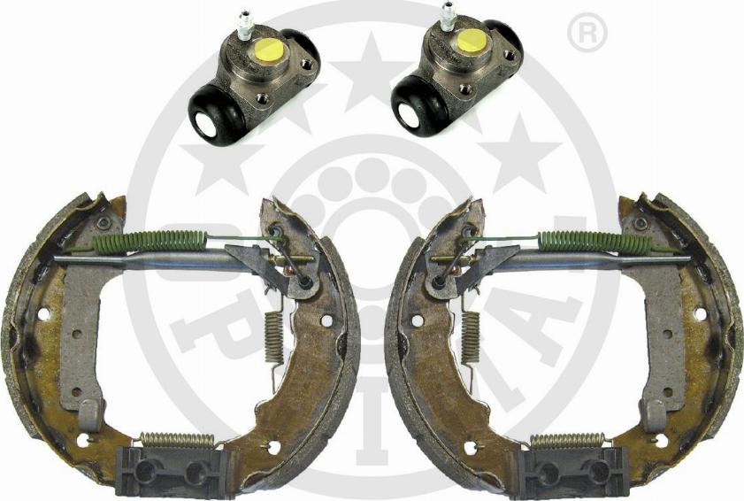 Optimal BSK-0207 - Brake Shoe Set www.autospares.lv