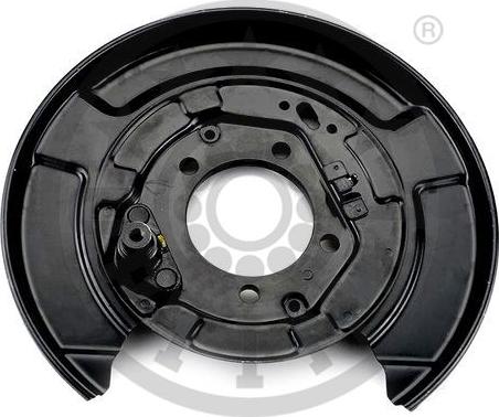 Optimal BSP-9018R - Dubļu sargs, Bremžu disks www.autospares.lv