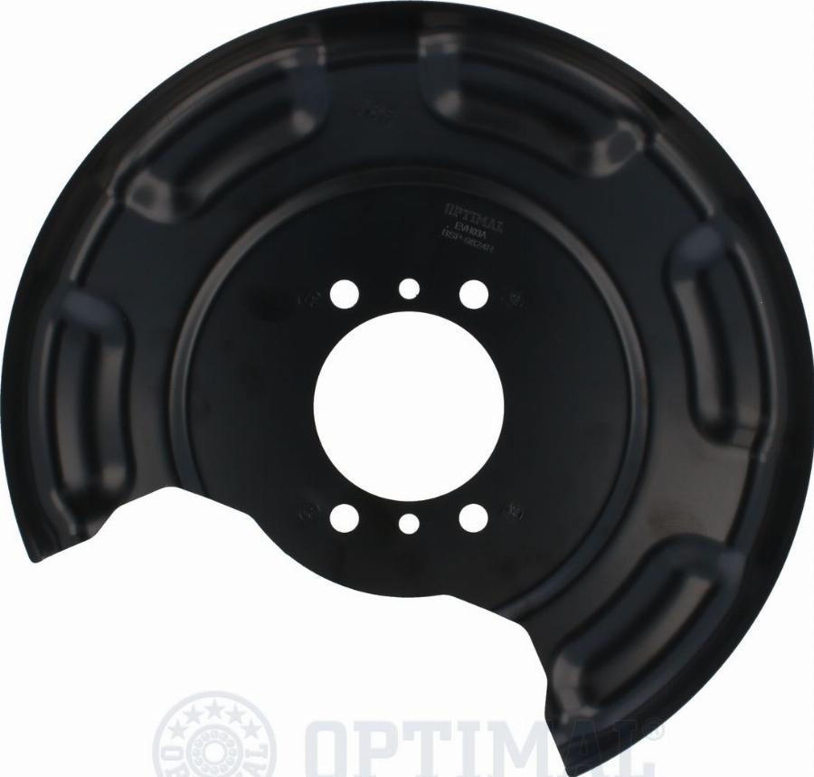 Optimal BSP-9824R - Dubļu sargs, Bremžu disks www.autospares.lv