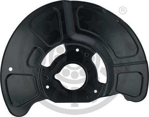 Optimal BSP-4019L - Dubļu sargs, Bremžu disks www.autospares.lv