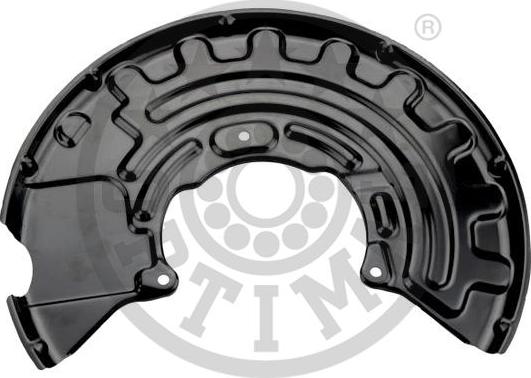 Optimal BSP-1040L - Dubļu sargs, Bremžu disks www.autospares.lv