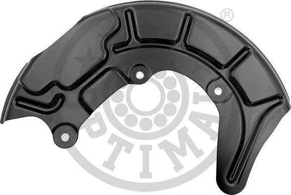 Optimal BSP-1069R - Dubļu sargs, Bremžu disks www.autospares.lv