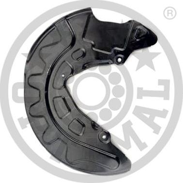 Optimal BSP-1068R - Dubļu sargs, Bremžu disks www.autospares.lv