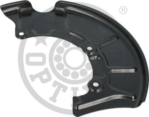 Optimal BSP-1006L - Dubļu sargs, Bremžu disks www.autospares.lv